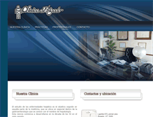 Tablet Screenshot of clinicadehigado.com